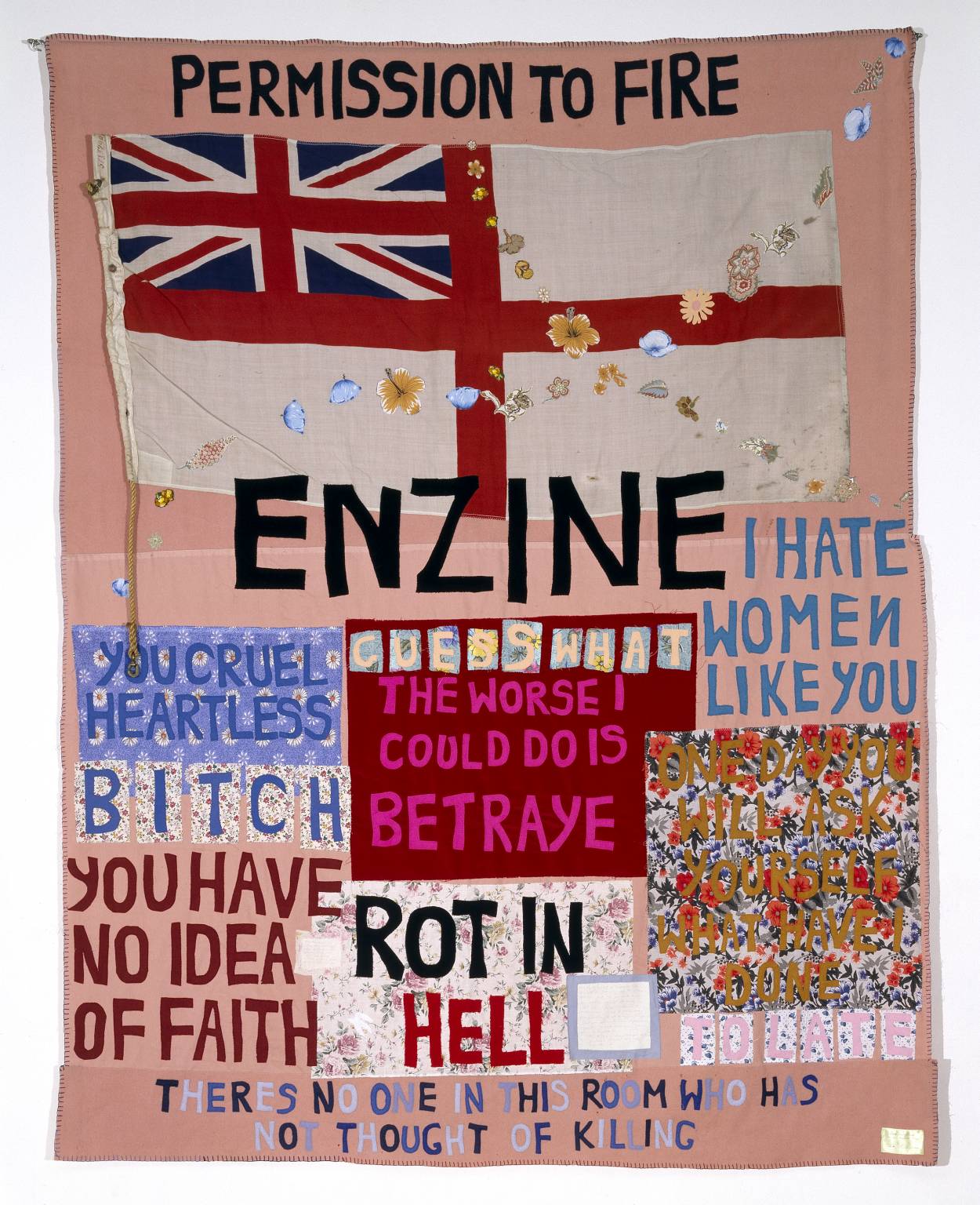 Hate and Power Can be a Terrible Thing 2004 by Tracey Emin born 1963